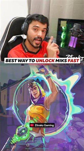 FASTEST WAY TO UNLOCK MIKS #valorant #miks