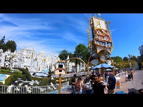"Its A Small World" Full Ride at Disneyland Resort- Anaheim, CA (2019)