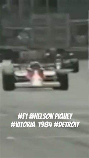 #f1 1984 GP #eua #Detroit #Nelson Piquet final lap #formula1 #automobile #racing
