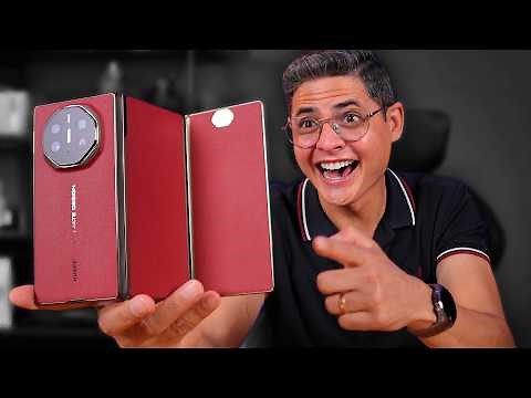 IT'S HERE! HUAWEI Mate XT ULTIMATE DESIGN! THE AMAZING TRI-FOLD PHONE! Unboxing and Impressions