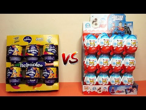 Cadbury Dairy Milk Lickables Vs Kinder Joy For Boys - Chatpat review