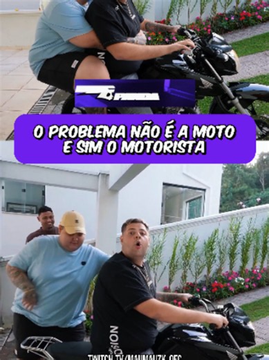O PROBLEMA NÃO É A MOTO E SIM O MOTORISTA #KingPanda #maumauzk #maumau | panda