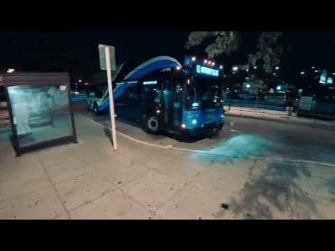 2025 Ride On Gillig Electric Bus #44199E Hits the Road from Wheaton to MC on Route 40