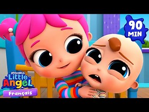 Grande soeur baby-sitter | Comptines avec Bébé Louis | Little Angel Français