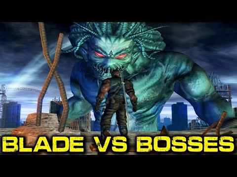 BLADE vs All Bosses Ghost Rider Game 2007 Playstation 2 PS2 Ending