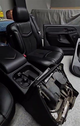 Custom interior parts for Chevy,Silverado, GMC Sierra #chevypickup #chevytrucks #silveraldo #obs