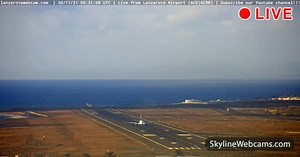 【LIVE】 Webcam Lanzarote Airport | SkylineWebcams