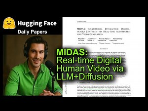MIDAS: Real-time Digital Human Video via LLM+Diffusion