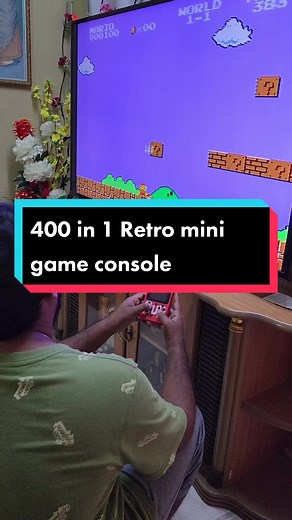 Mini 400 in 1 Game Console Retro FC Handheld Gameboy