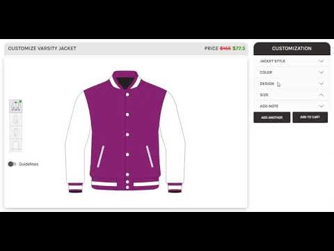 how to design varsity jackets