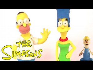 Homer and Marge - The Simpsons 1 | PLAY DOH | PLAY with CLAY