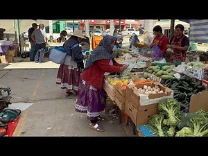 Market day in San Juan Mixtepec, Mixteca region of Oaxaca