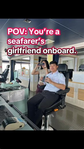 Grateful for the short but unforgettable moment while they were loading oil here in the Philippines. Even just a few days on the ship felt like a dream-only those who love a seafarer know how much these moments truly mean. Thank you to the Captain for letting us experience this unforgettable and precious time. My heart is full. Thank you love @Ericoco 🚢⚓ 🥰❤️😍 #SeamansGirlfriend #SeafarerLove #Philippines #seamansgirlfriendonboard #SeamanLife #marino #marinotiktok #ldrcouple #sealife #deck #ma
