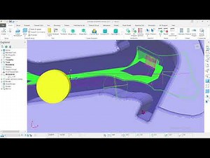 Power mill 3axis NC program NC right ▶️ step 🪜#cad # CAM toolpath
