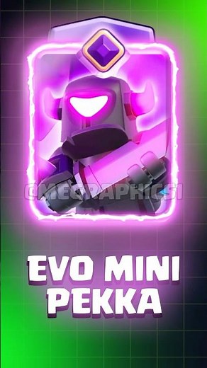 Evo Mini PEKKA🔥 #clashroyale