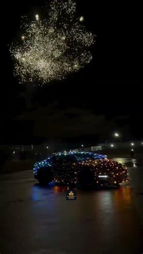This LED Light Car Will Blow Your Mind 🤯✨ | #Shorts