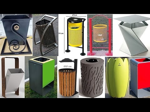 Trash receptacle design ideas Trash bin design ideas Trash can design ideas