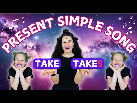 Present Simple Grammar Song | Fun and Funny English Practice