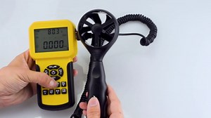HVAC Anemometer Handheld CFM Pro HVAC Anemometer AP-846A Wind Speed Meter with Backlight Max/Min/Avg Functions for Measuring Wind Speed Air Velocity HVAC Air Flow Meter