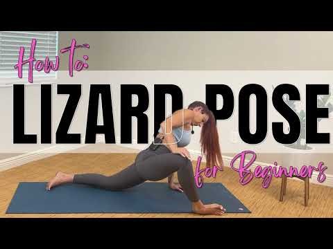 How to Perform Lizard Pose in Yoga for Beginners