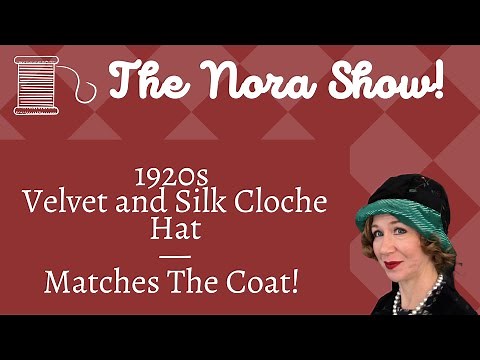 A Journey Through Vintage Fashion: Sewing the Iconic 1920s Cloche Hat