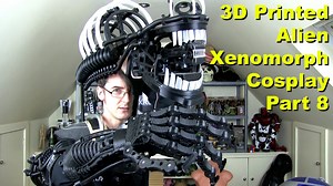 Alien Xenomorph Head #3DPrinting #3DThursday