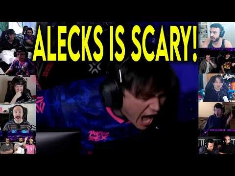 Valorant Streamers React To PRX Alecks CRASHING OUT Against NRG In Masters Santiago