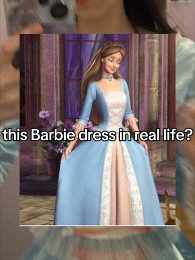 Barbie Dress in Real Life: Erika from Princess and the Pauper