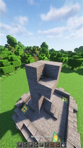 Minecraft:Easy Fountain⛲Tutorial #minecraft #minecrafttutorial #howtobuild