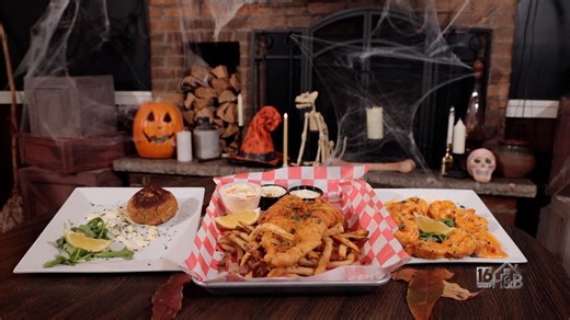 Crispy Cod Filet And Chips By Blackfin Seafood Bar And Grill