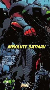 Absolute Batman Vs The Robins Gets Reckless #batman #absoluteuniverse #shorts