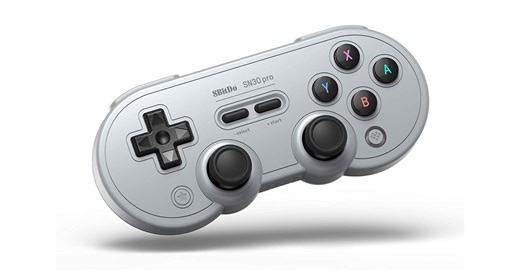8Bitdo's wireless multi-platform Sn30 Pro gamepad with motion controls now at $36