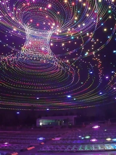 2026 CCTV Spring Festival Gala Hefei Venue: 22,580 drones light up the night sky, successfully setting a new Guinness World Record! | Beautiful places in China