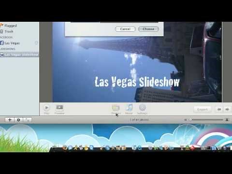 Tutorial - How To Create A Slideshow In iPhoto '09