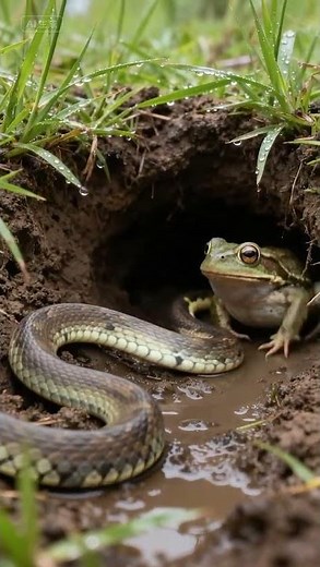 Frog vs Snake: Who Eats Who First?