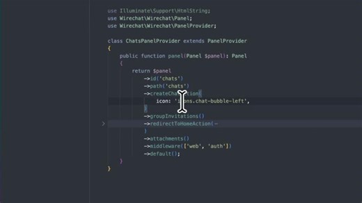 How to Customize Wirechat Action Icons using panel | Namu Makwembo