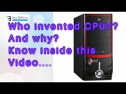 || What is CPU ? | who invented CPU? | full form Of CPU ||