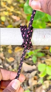 Speed Knot in 2 Seconds! ⏱️ #FastKnot #QuickHack #RopeSkills #DIYUSA #Shorts