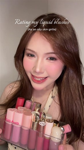 Rating My Favorite Liquid Blushes for Oily Skin