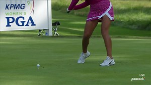 This swing (and golf tee) on repeat. #KPMGWomensPGA | Maria Fassi | KPMG Women's PGA Championship