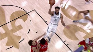 KAT went off the glass for game-winner in Wolves' 121-120 win over the Pelicans! 🐺🔥 #RaisedByWolves | #NBA | FanDuel Sports Network North