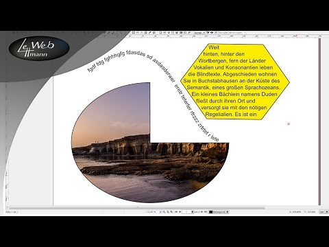 Benutze besondere Grafikelemente beim layouten - Scribus Tutorial