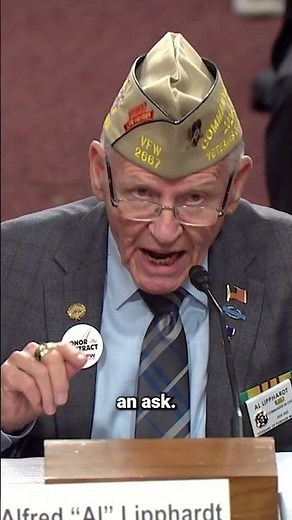 VFW National Commander Al Lipphardt's testimony was a MOVIE.