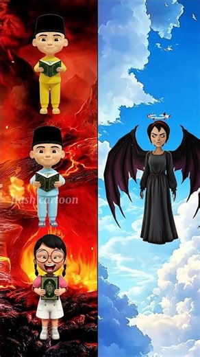 Upin ipin mei mei masuk neraka 😭 #animasi #cartoon #kartun #kartuntempel #short #upinipin #lucu