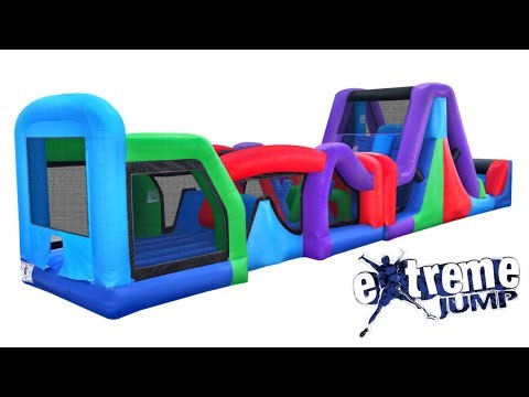 50’ Wacky Obstacle Course! (Walk-through)!