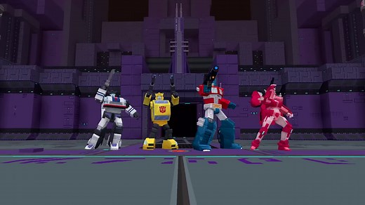 Minecraft x Transformers - Official DLC Trailer - IGN