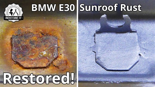 Fixing a Very Rusty Sunroof - BMW E30 Touring Restoration Part 4