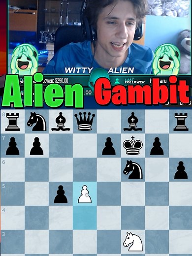 Best Move in Alien Gambit Chess Game - Resign Strategy