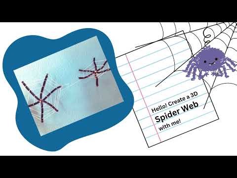 Hello! Create a fun Spider Web with me!