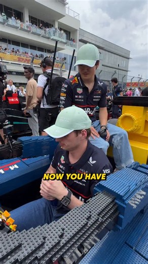 Big Daddy and Baby Yuki 👶 #F1 #RedBullRacing #MiamiGP | Oracle Red Bull Racing